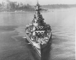USS Washington (BB-56), Puget Sound, 1945 