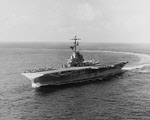 USS Wasp (CV-18) in the Atlantic, 1969 