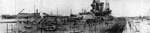 USS Wisconsin (BB-9) in Drydock, 1919 