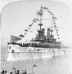 USS Wisconsin (BB-9) at San Francisco, 1901 