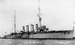 HMS Dublin from the right 