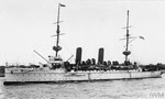 HMS Eclipse from the left 