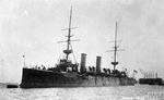 HMS Isis from the left 