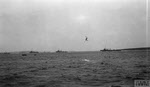 HMS Marksman, Mindful & Mameluke going to oil, Gutter Sound, 1917 