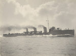 HMS Scourge at sea 