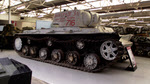 KV-1 Heavy Tank from the front right 