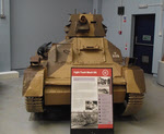 Light Tank Mark IIA from the front 