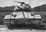 Front View of M24 Chaffee 