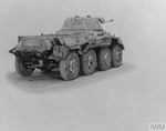 Schwerer Panzerspahwagen Sd. Kfz 234/2 (5 cm) Puma from the right-rear 