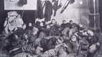 Belgian Soldiers resting after Siege of Liege, 1914 