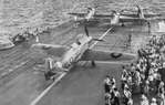 Hawker Sea Hurricane - on a carrier deck
