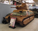 Somua S35 from the front 